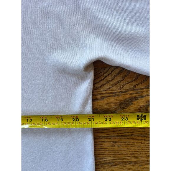 COS Beige Ribbed T Shirt Tee Top Shirt  Women's Size Medium - Picture 8 of 9